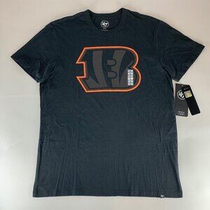 Cincinnati Bengals NFL Black 47 Brand Short Sleeve Crewneck Shirt New